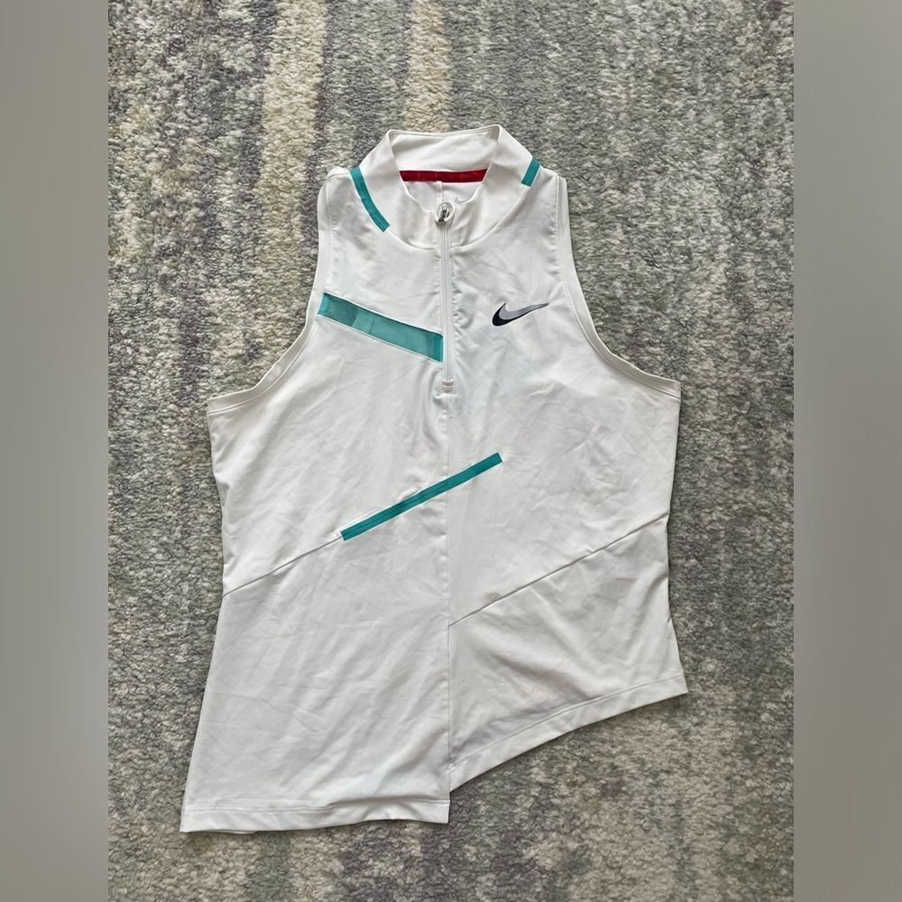 Nike white workout shirt